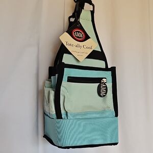 Women's Travel Bag - Mint and Black.